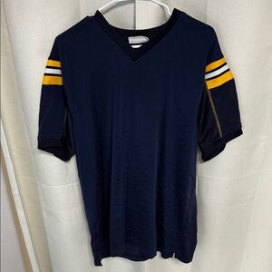 Vintage Athletech Navy V-Neck Shirt